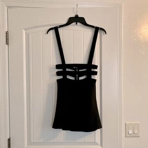 Adorable suspender dress